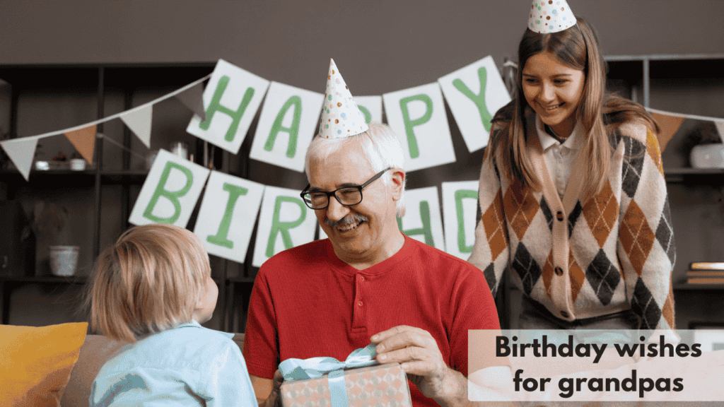 Birthday wishes for grandpas 