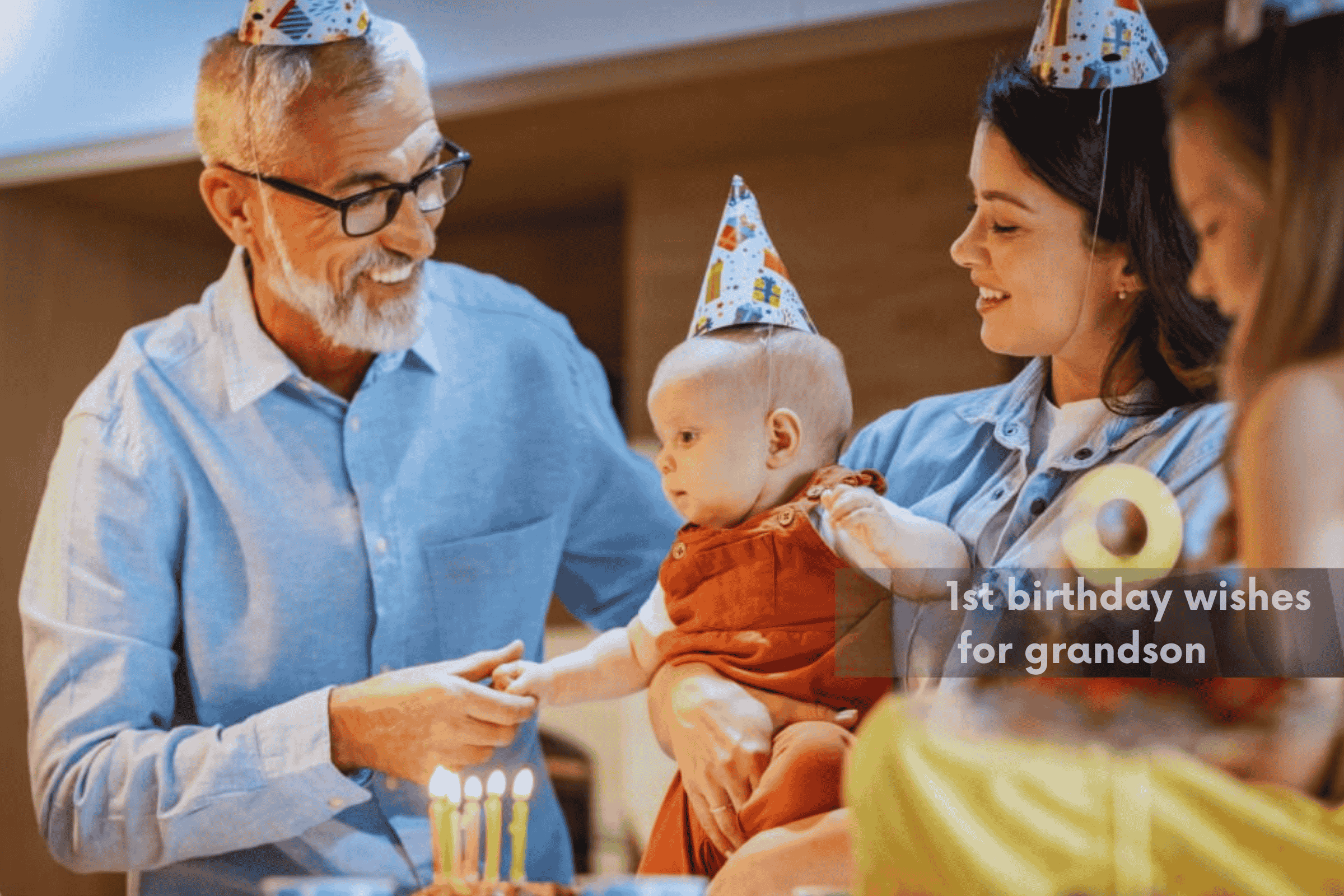 1st birthday wishes for grandson