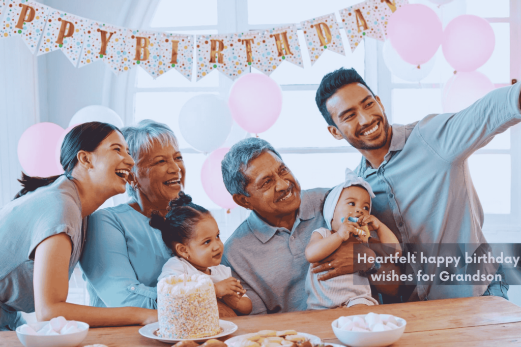 Heartfelt happy birthday wishes for Grandson 