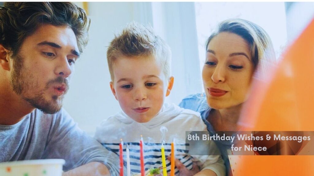 8th Birthday Wishes & Messages for Niece